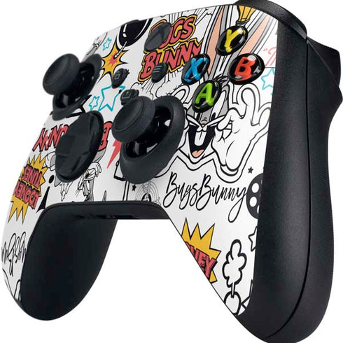 Looney Tunes Bugs Bunny Patches Xbox Series X Controller Skin