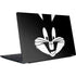 Looney Tunes Bugs Bunny Plain Black and White Dell Vostro Skin