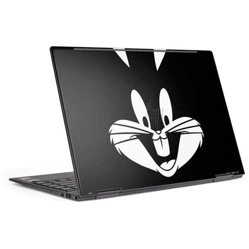 Looney Tunes Bugs Bunny Plain Black and White HP Envy Skin