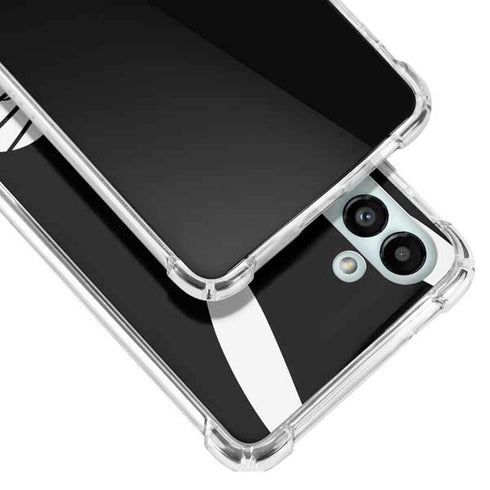 Looney Tunes Bugs Bunny Plain Black and White Galaxy A13 5G Clear Case