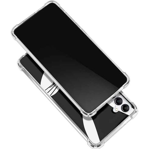 Looney Tunes Bugs Bunny Plain Black and White Galaxy A15 5G Clear Case