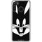 Looney Tunes Bugs Bunny Plain Black and White Galaxy A21 Clear Case