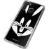 Looney Tunes Bugs Bunny Plain Black and White Galaxy A21 Clear Case