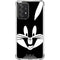 Looney Tunes Bugs Bunny Plain Black and White Galaxy A52 5G Clear Case
