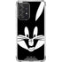 Looney Tunes Bugs Bunny Plain Black and White Galaxy A52 5G Clear Case