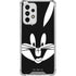 Looney Tunes Bugs Bunny Plain Black and White Galaxy A53 5G Clear Case