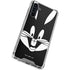 Looney Tunes Bugs Bunny Plain Black and White Galaxy A54 5G Clear Case