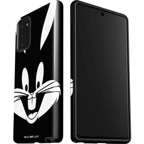 Looney Tunes Bugs Bunny Plain Black and White Galaxy Note20 5G Pro Case