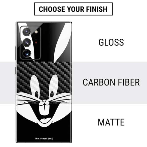 Looney Tunes Bugs Bunny Plain Black and White Galaxy Note20 Ultra 5G Skin