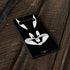 Looney Tunes Bugs Bunny Plain Black and White Galaxy S10 Skin