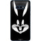 Looney Tunes Bugs Bunny Plain Black and White Galaxy S10e Skin