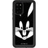 Looney Tunes Bugs Bunny Plain Black and White Galaxy S20 Plus Waterproof Case