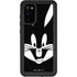 Looney Tunes Bugs Bunny Plain Black and White Galaxy S20 Waterproof Case