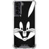 Looney Tunes Bugs Bunny Plain Black and White Galaxy S21 5G Clear Case