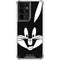 Looney Tunes Bugs Bunny Plain Black and White Galaxy S21 Ultra 5G Clear Case