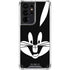 Looney Tunes Bugs Bunny Plain Black and White Galaxy S21 Ultra 5G Clear Case