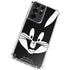 Looney Tunes Bugs Bunny Plain Black and White Galaxy S21 Ultra 5G Clear Case