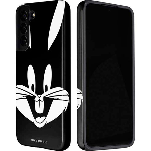 Looney Tunes Bugs Bunny Plain Black and White Galaxy S22 Plus Pro Case