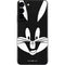 Looney Tunes Bugs Bunny Plain Black and White Galaxy S22 Plus Skin