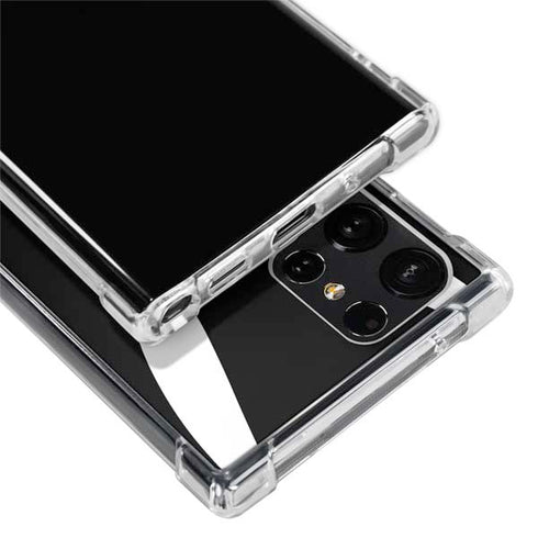 Looney Tunes Bugs Bunny Plain Black and White Galaxy S22 Ultra Clear Case