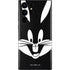 Looney Tunes Bugs Bunny Plain Black and White Galaxy S22 Ultra Skin