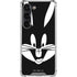 Looney Tunes Bugs Bunny Plain Black and White Galaxy S23 Clear Case
