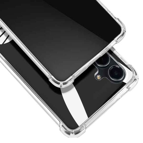 Looney Tunes Bugs Bunny Plain Black and White Galaxy S23 FE Clear Case