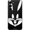 Looney Tunes Bugs Bunny Plain Black and White Galaxy S23 Skin