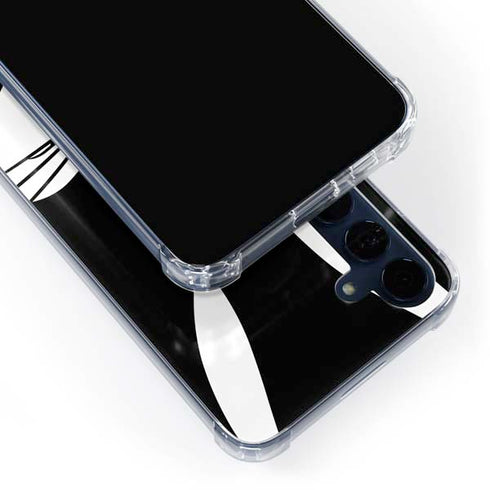 Looney Tunes Bugs Bunny Plain Black and White Galaxy S24 Clear Case