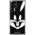 Looney Tunes Bugs Bunny Plain Black and White Galaxy S24 Ultra Clear Case