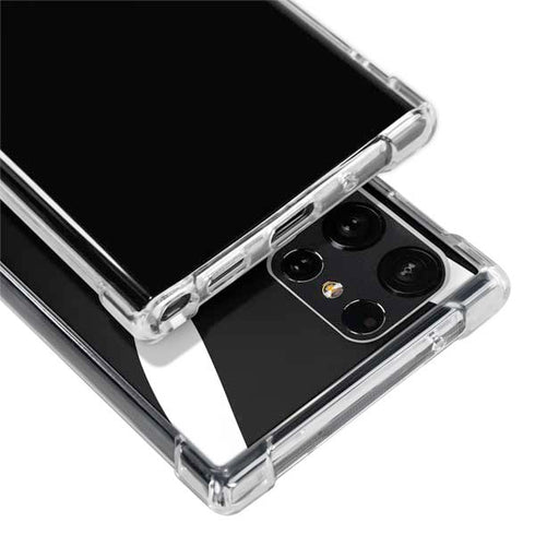 Looney Tunes Bugs Bunny Plain Black and White Galaxy S24 Ultra Clear Case
