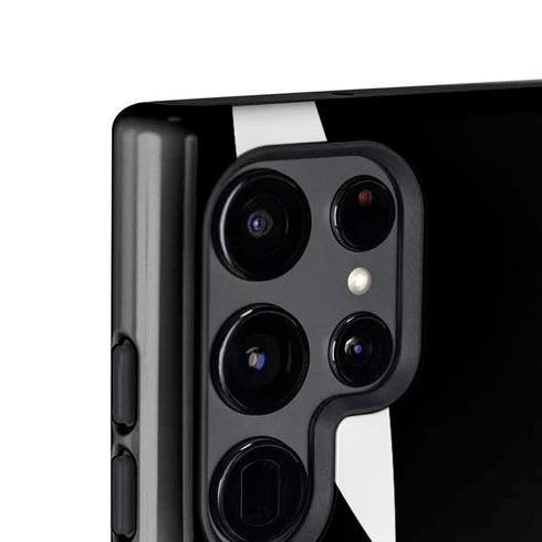 Looney Tunes Bugs Bunny Plain Black and White Galaxy S24 Ultra Impact Case