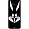 Looney Tunes Bugs Bunny Plain Black and White Galaxy S8 Plus Skin