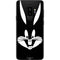 Looney Tunes Bugs Bunny Plain Black and White Galaxy S9 Plus Skin