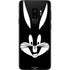 Looney Tunes Bugs Bunny Plain Black and White Galaxy S9 Plus Skin