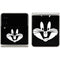 Looney Tunes Bugs Bunny Plain Black and White Galaxy Z Flip3 5G Skin
