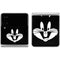 Looney Tunes Bugs Bunny Plain Black and White Galaxy Z Flip4 5G Skin