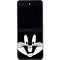 Looney Tunes Bugs Bunny Plain Black and White Galaxy Z Flip5 5G Skin
