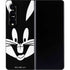 Looney Tunes Bugs Bunny Plain Black and White Galaxy Z Fold4 5G Skin