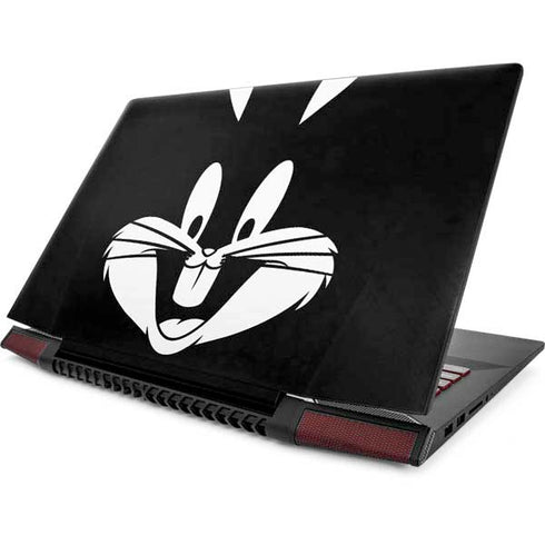 Looney Tunes Bugs Bunny Plain Black and White Lenovo IdeaPad Skin