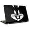 Looney Tunes Bugs Bunny Plain Black and White Dell Inspiron Skin