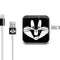 Looney Tunes Bugs Bunny Plain Black and White iPad Charger (10W USB) Skin