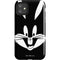 Looney Tunes Bugs Bunny Plain Black and White iPhone 11 Impact Case
