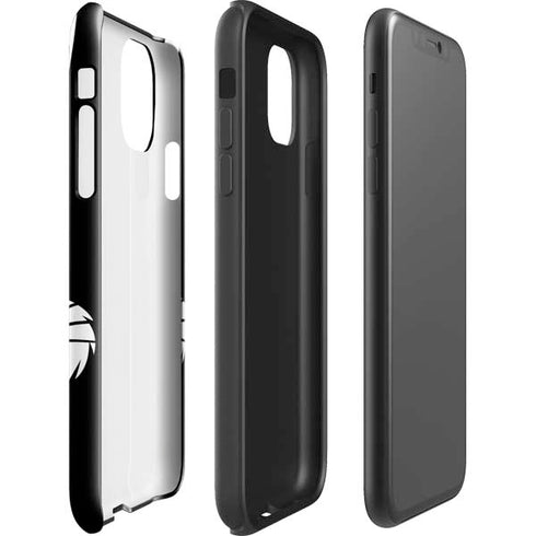 Looney Tunes Bugs Bunny Plain Black and White iPhone 11 Pro Max Impact Case