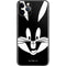Looney Tunes Bugs Bunny Plain Black and White iPhone 11 Pro Skin