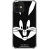 Looney Tunes Bugs Bunny Plain Black and White iPhone 12 Mini Clear Case
