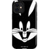 Looney Tunes Bugs Bunny Plain Black and White iPhone 12 Mini Impact Case