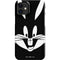 Looney Tunes Bugs Bunny Plain Black and White iPhone 12 Mini Lite Case