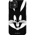 Looney Tunes Bugs Bunny Plain Black and White iPhone 12 Mini Lite Case