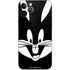 Looney Tunes Bugs Bunny Plain Black and White iPhone 12 Pro Skin
